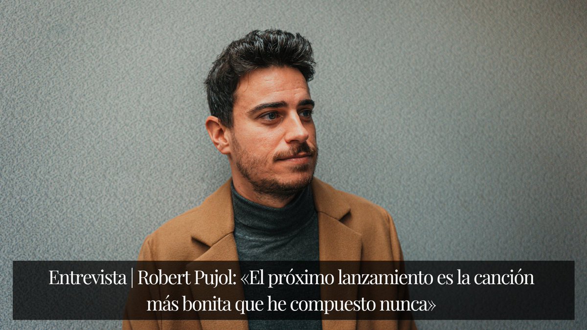🔵 Entrevista | Robert Pujol: «El próximo lanzamiento es la canción más bonita que he compuesto nunca»

De anécdotas por Madrid, mucha música y nuevas etapas, entre otras cosas, hablamos en esta entrevista.

🎙️ @itsmery22 
📸 <a href="/Mateo_URBEX/">Mateo</a> 

22minutoscon.com/2022/12/20/ent…