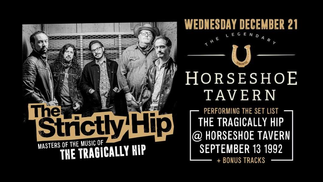 FrankNicastro85's tweet photo. One of the best places on the planet. @TheStrictlyHip are live @HorseshoeTavern 9pm.
Performing #thehip classic 1992 set from the club. #FullyCompletely https://t.co/U2AKD43NcC