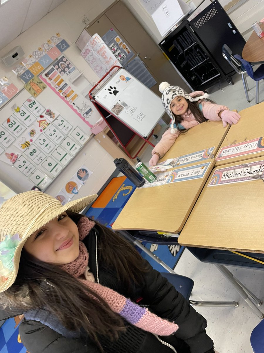 Winter hat day for #SK12DAYS