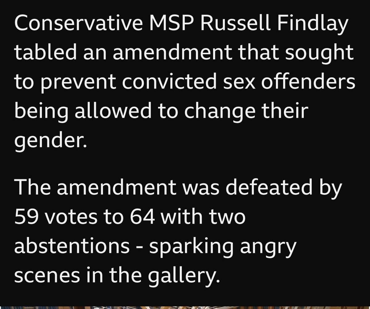 Well. I thought there was no sensible reason anyone could oppose that amendment. 64 of our elected representatives thought otherwise. I - sincerely - hope that I am wrong, and they are right. But, regardless, I will never understand why this was a risk they thought worth taking.