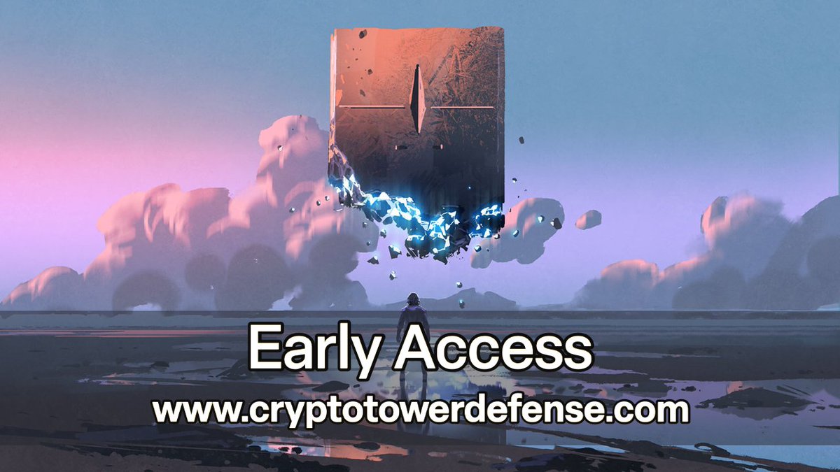 CryptoTowerD's tweet photo. We are excited to announce Crypto Tower Defense is now open for early access on the NEAR testnet. Get in on the action and be one of the first to experience the future of gaming on @NEARProtocol. Don't miss out, sign up now! #web3 #NEARisNOW  $NEAR #earlyaccess https://t.co/ZqTPf4MWAv