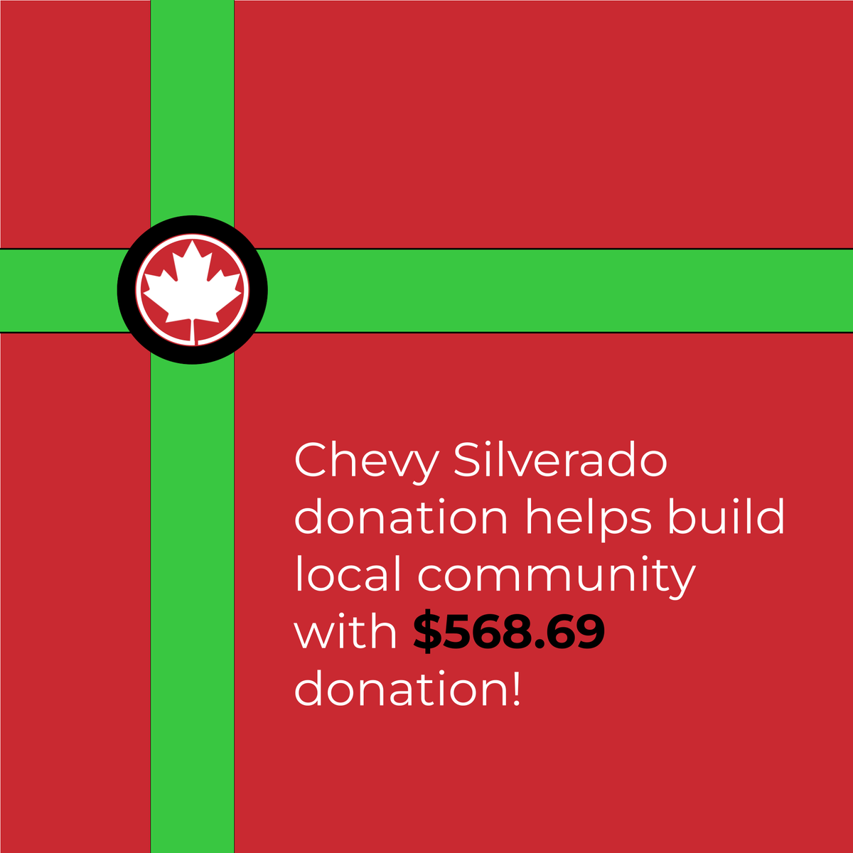 DonateCarCanada's tweet photo. Here's to caring & community for all this Christmas season! #christmas #happyholidays #christmasseason #charityofchoice #donateacar #donateacarcanada #donatemycar #ChristmasGiving #Christmasspirit #freetowing #ukraine #chevy #chevrolet #silverado #chevysilverado #community https://t.co/5OSX9lIabY