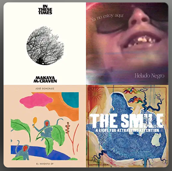 GingerbyJustin's tweet photo. Today's Ginger Radio Hour is now archived here: https://t.co/HrKQV4JUB8 

Listen for the best music of '22, including Rosalía, Weyes Blood, The Weeknd, Mdou Moctar, Florist, The Smile, Helado Negro, and more. https://t.co/nvooOk2WQr