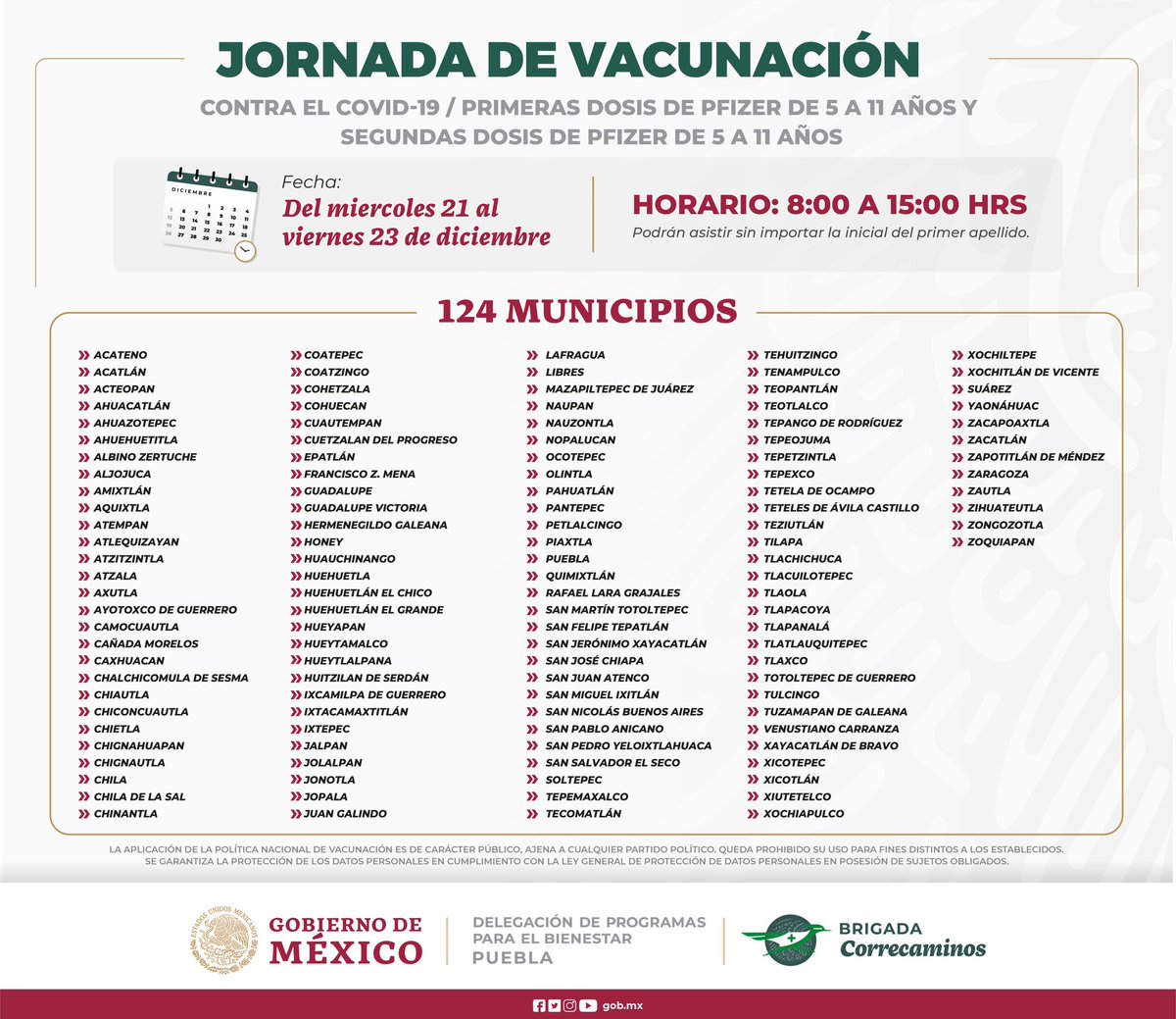 Delegación de Programas para el Bienestar Puebla tweet media