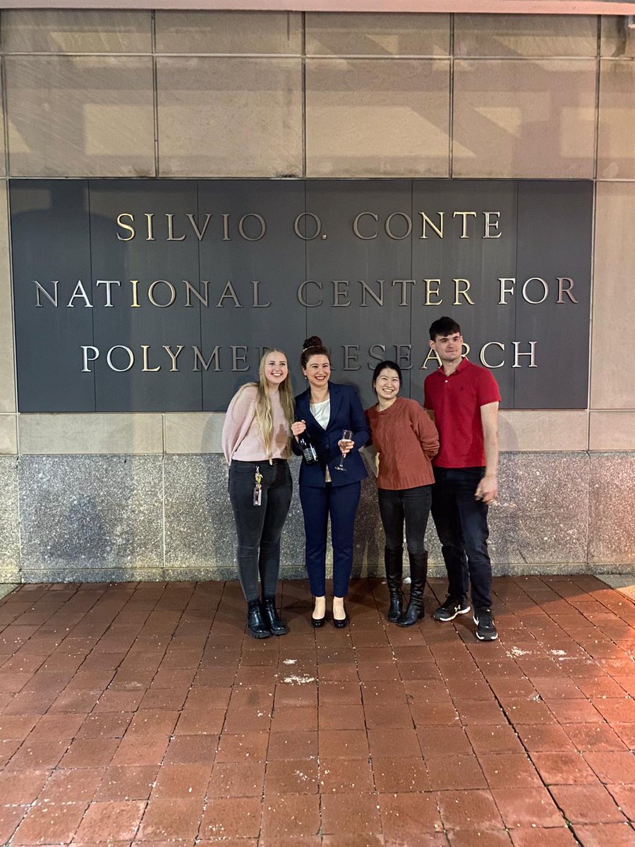 🎉🎉🎉Congratulations to our newest Tew Group graduate: Dr. Ipek Sacligil!!! 🥳🥳🥳
<a href="/UMassPSE/">Polymer Science & Engineering Dept @ UMass Amherst</a>