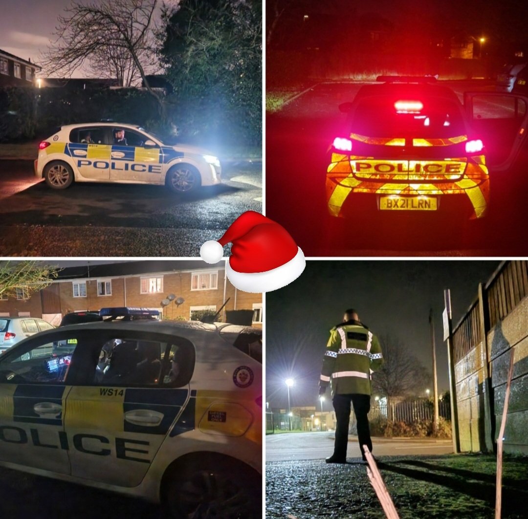 🔦 👮🏻‍♂️ 🚔  🎅🏼 🌃
The countdown is on this week &amp; many of you will be out shopping, visiting family &amp; enjoying festivities overall so please do what you can to secure your vehicles, secure your homes, hide car keys, items &amp; expensive gifts. Make it harder for them. 🚘 🏘 🪟 🎁 🔓