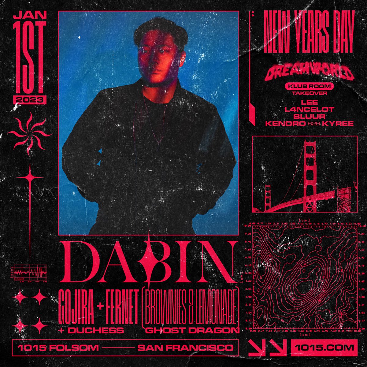 runnin it back at @1015sf w/ @iamdabinlee New Year’s Day ✨ tickets: seetickets.us/event/New-Year…