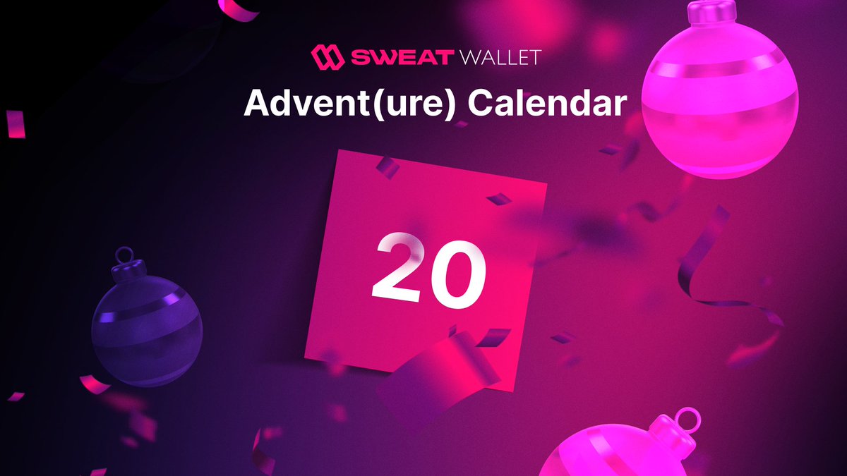 SweatEconomy's tweet image. The Sweat Advent(ure) Calendar! 💧

Today, you could win a Sweat T-Shirt! Simply:

• Like and Retweet this tweet

• Comment your favorite Growth Jar Reward so far 🔥

Don&apos;t forget, head over to our Discord for any questions!
discord.gg/sweateconomy