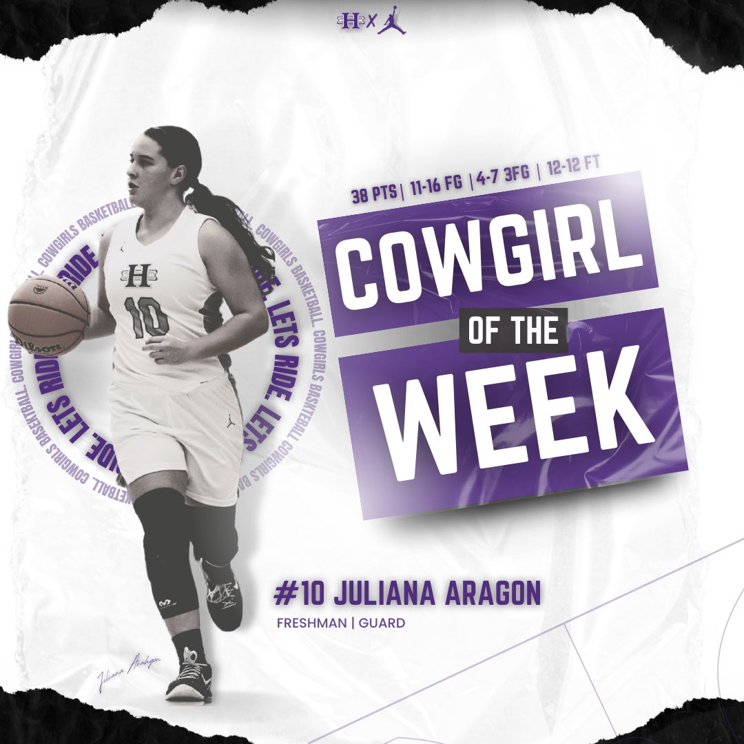 NMHU_Athletics's tweet photo. WBB| Aragon comes up BIG with Cowgirl of the Week with a season CAREER HIGH.🔥👏

Aragon had a huge game leading the Cowgirls to victory against South Dakota Mines with 3️⃣8️⃣ pts, going 11-16 FG, 4-7 3FG and 12-12 FT. 🤠

#LetsRide https://t.co/WU6o3CFsrm