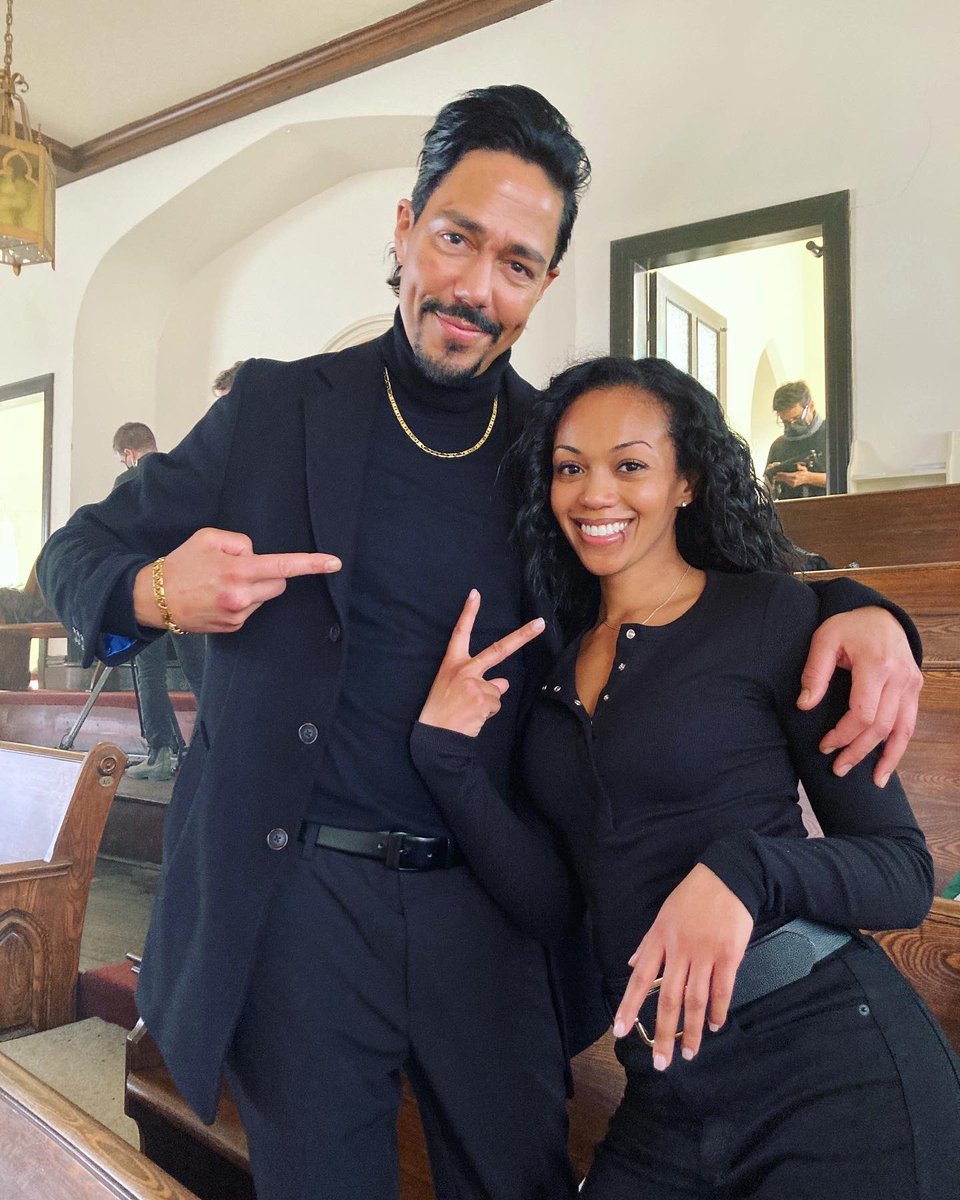 Ending this year with a flourish - What a joy to be part of this cast; Mishael, Leland, Benz (&amp; the icon Ms Vivica A. Fox!) - I’m humbled to be alongside you all.  Nicole &amp; Rene, thank you for your unwavering vision &amp; trust.  Looking forward to the 2023 drop and wtvr lies beyond.