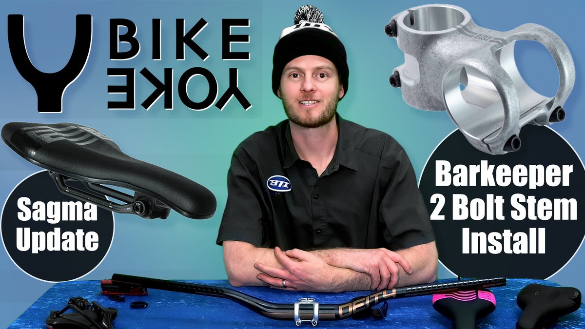 BTIUSA's tweet photo. Bike Yoke is known for innovation and this week's components are great examples. In addition to discussing new Sagma saddles, Pete covers the unique installation procedure for the Barkeeper stem. https://t.co/Lw0tK4nF3M
โ
#btiusa #mtb https://t.co/1u1NEE2IeP