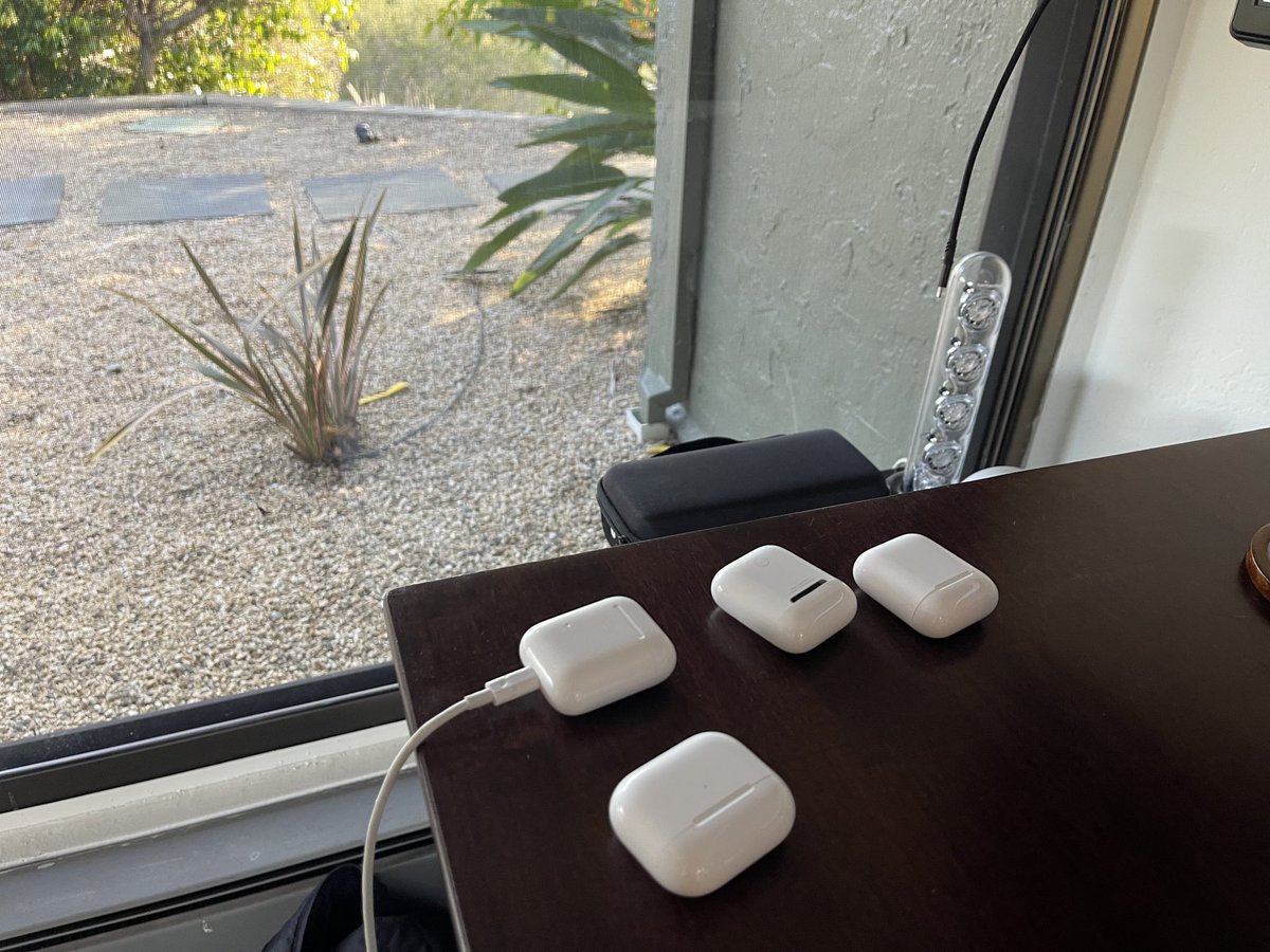 found some of my missing airpods, now cannot ever start a zoom call because i cant get the right ones connected. this is as Laozi intended
