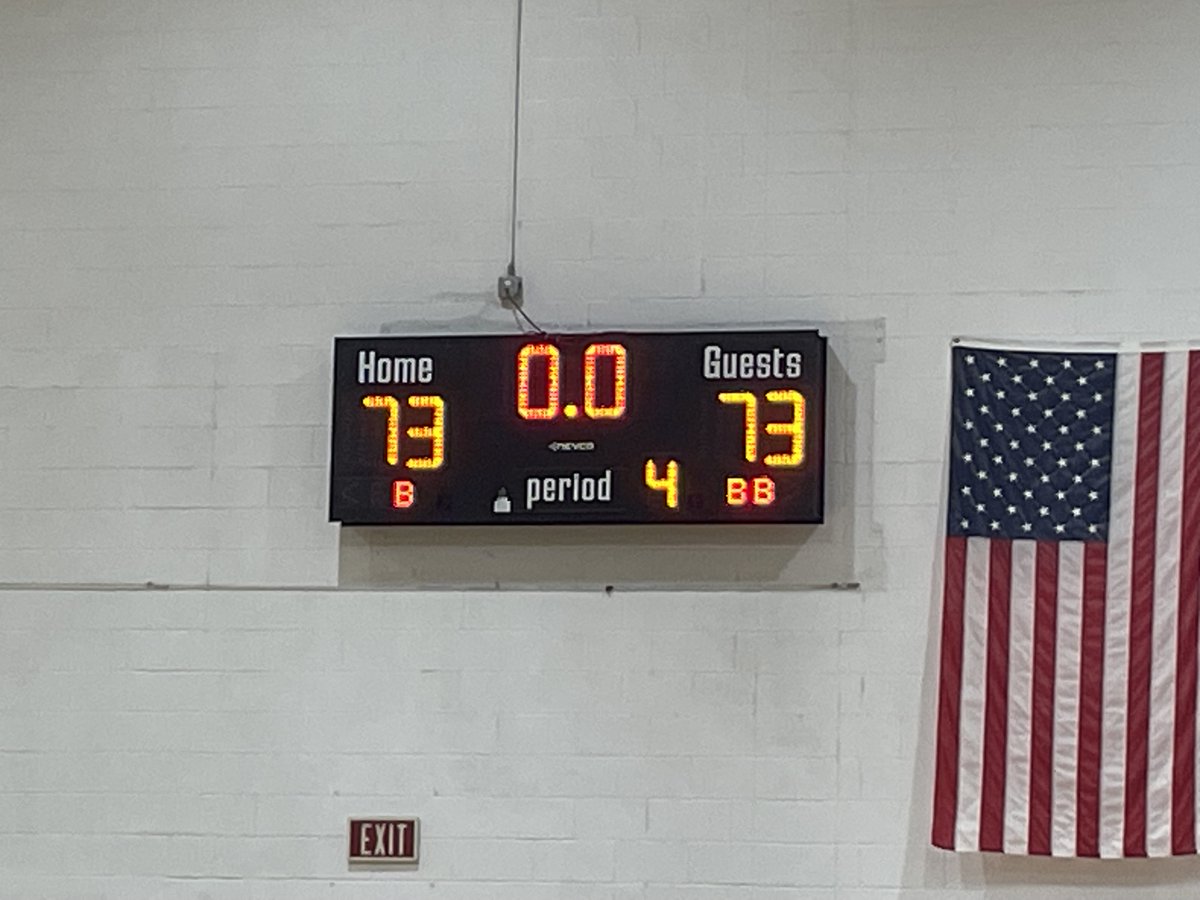 Kreul Classic (@kreulclassic) on Twitter photo <a href="/KreulClassic/">Kreul Classic</a>
Game 51 - <a href="/BSNSPORTS_FL/">BSNSPORTS Florida</a> CHAMPIONSHIP
End 4th Qtr
St Brendan @stbatheltics_ - 73
Deerfield Beach @dfldbasketball - 73
@RMFmagazine @bcaa_sports <a href="/Rangeman_Films/">Films, Rangeman Media</a> @SteveKellerNRR <a href="/SSHighSchools/">Sentinel HS Sports</a> @HoopMIA <a href="/HeraldSportsHS/">Miami Herald HS</a> <a href="/miamidadebb/">Mia High School Bask</a> <a href="/KreulClassic/">Kreul Classic</a>
Game 51 - <a href="/BSNSPORTS_FL/">BSNSPORTS Florida</a> CHAMPIONSHIP
End 4th Qtr
St Brendan @stbatheltics_ - 73
Deerfield Beach @dfldbasketball - 73
@RMFmagazine @bcaa_sports <a href="/Rangeman_Films/">Films, Rangeman Media</a> @SteveKellerNRR <a href="/SSHighSchools/">Sentinel HS Sports</a> @HoopMIA <a href="/HeraldSportsHS/">Miami Herald HS</a> <a href="/miamidadebb/">Mia High School Bask</a>