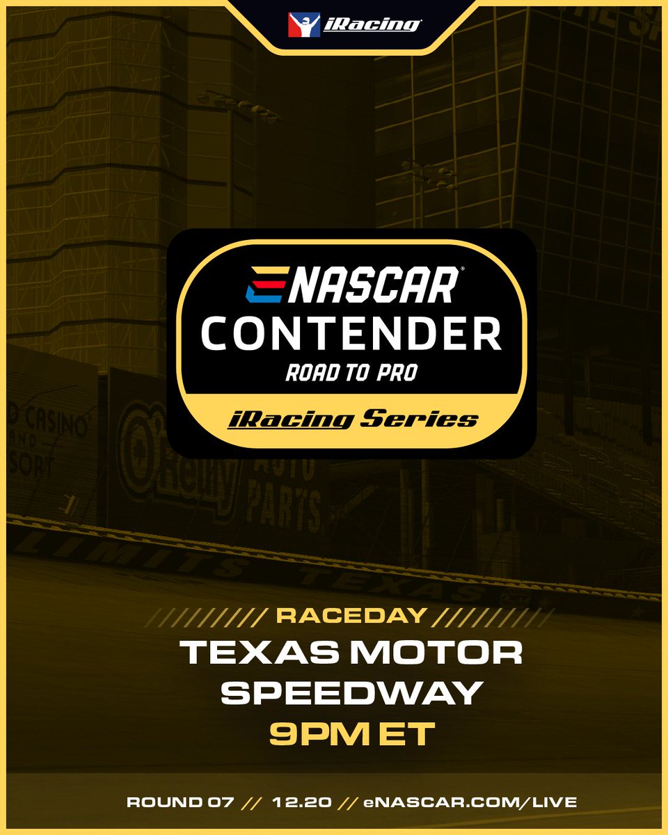 NASCAR on Twitter "The final round of the NASCAR Contender Road to Pro