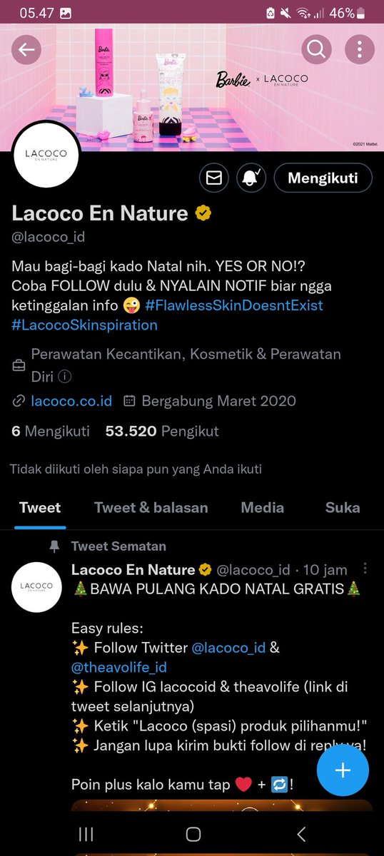 _yeollif's tweet photo. @lacoco_id @theavolife_id Syudahh Minco, Bismillah Lacoco Dark Spot Essence Aaminn 😇😆 https://t.co/nkjuPXDIcL