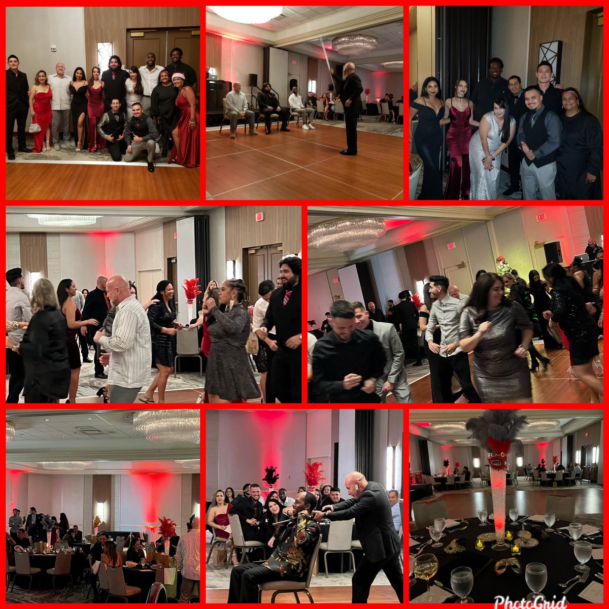 This past weekend the FDC5840 had the pleasure to host the amazing Miami team! Magic and comedy show, music, great food, and exciting Holiday vibes were all part of this Joyful night!