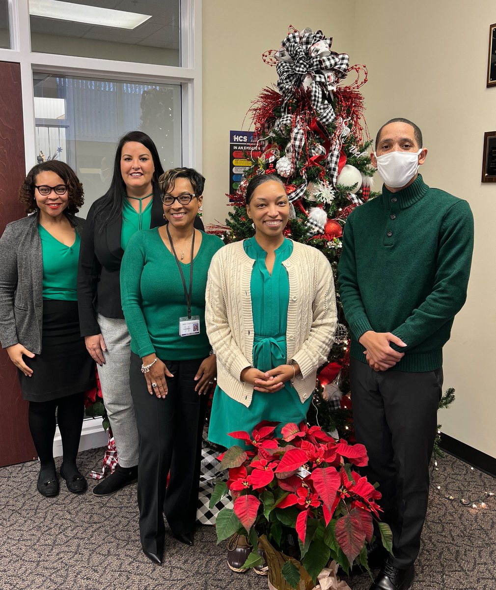 ErinSearsHCS's tweet photo. Happy Holidays from the Office of Legal Compliance! @HCS_Coordinator @HenryCountyBOE
#ExpectExceptional
#Greenisourcolor https://t.co/c5TDfDPpy0