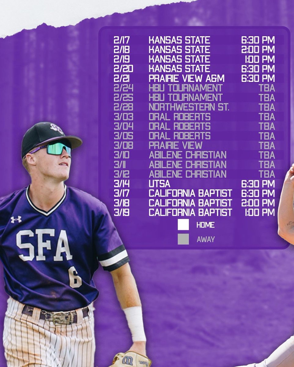 Lumberjack Baseball tweet media