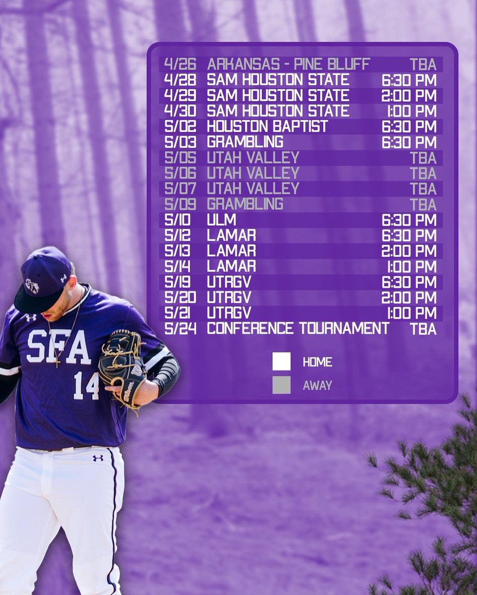 Lumberjack Baseball tweet media