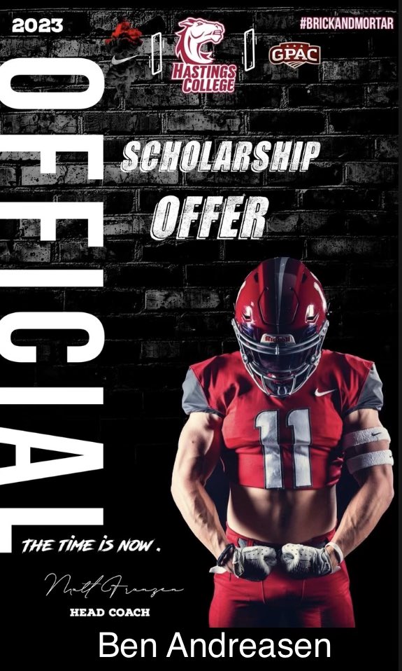 I’m excited to announce my 4th offer from <a href="/CoachFranzen/">Matt Franzen</a> @godalwayzfam1st @HCBroncoFball