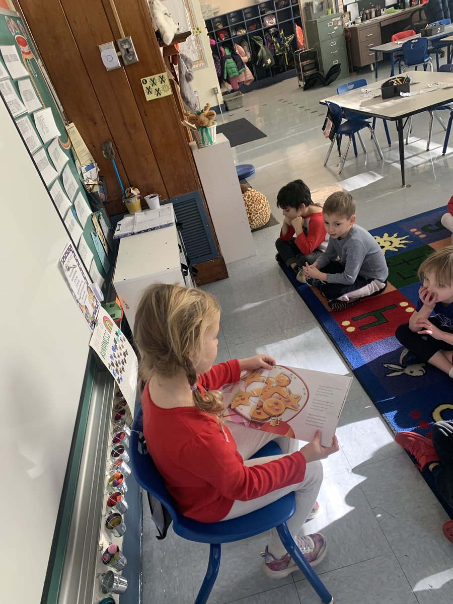 Had another 1st grade visitor today showing off her awesome reading skills. I am impressed!! #tatemtweets