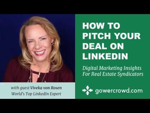 Adam Gower (@gowercrowd) on Twitter photo Using LinkedIn to reach investors for your #realestate projects is a good idea, but it's important you market yourself correctly if you want to achieve good results. Here's how to market yourself on LinkedIn! β‘οΈ youtu.be/YcOyx7RZvFk 
W/ <a href="/LinkedInExpert/">Viveka von Rosen</a> & <a href="/GoVengreso/">Vengreso</a> Using LinkedIn to reach investors for your #realestate projects is a good idea, but it's important you market yourself correctly if you want to achieve good results. Here's how to market yourself on LinkedIn! β‘οΈ youtu.be/YcOyx7RZvFk 
W/ <a href="/LinkedInExpert/">Viveka von Rosen</a> & <a href="/GoVengreso/">Vengreso</a>