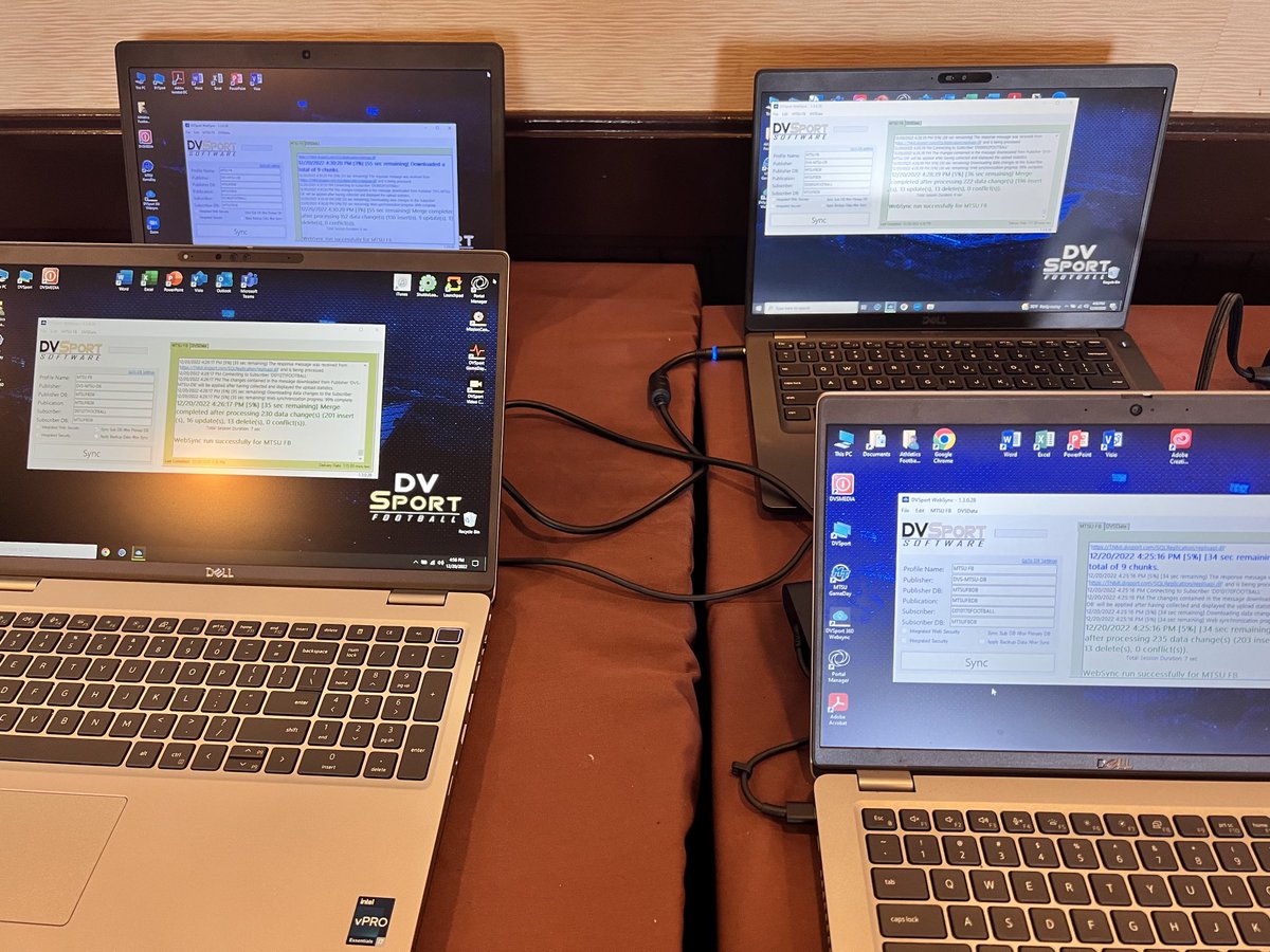 Practice 1 in the books! ⁦<a href="/HawaiiBowl/">Sheraton Hawai'i Bowl</a>⁩ #DVSport #WebSync ⁦<a href="/DVSport/">DVSport Software</a>⁩