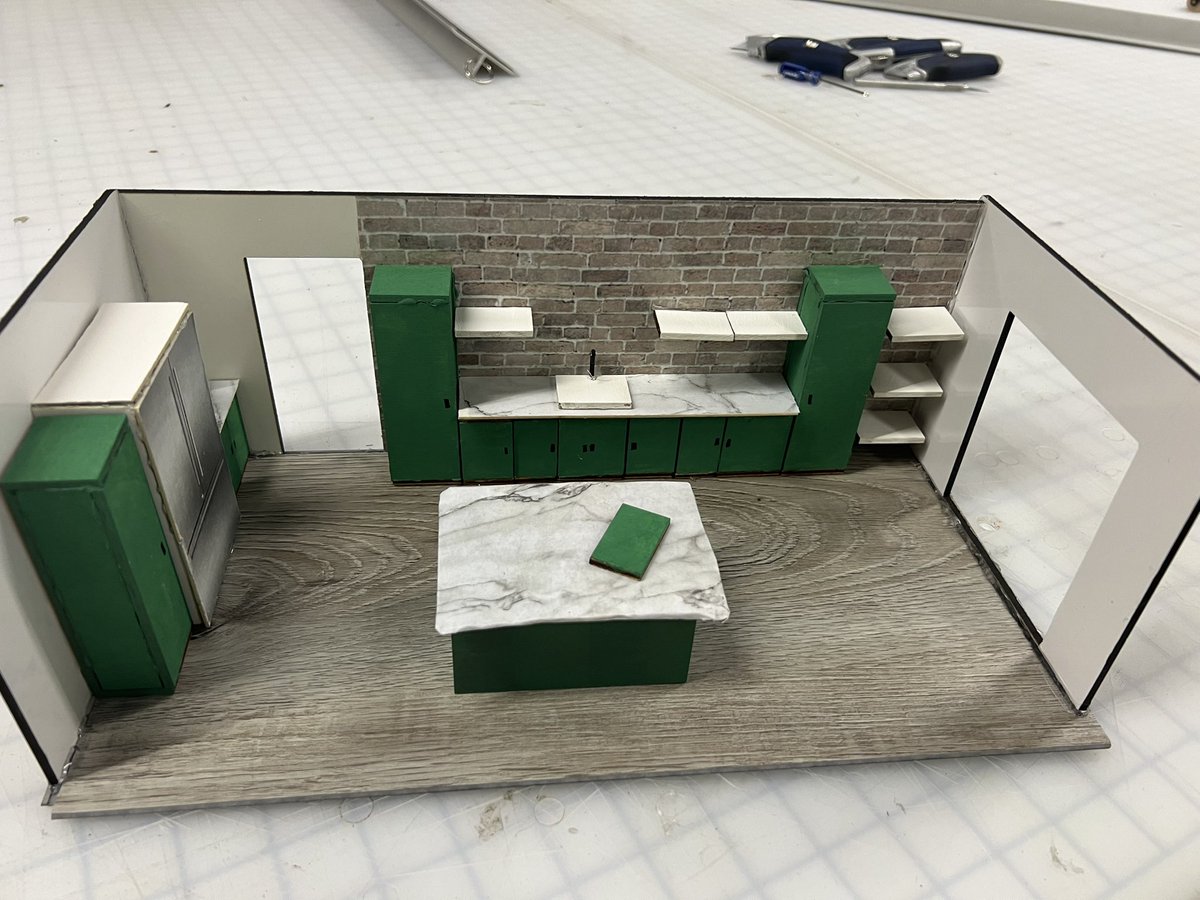 MrsYoungMath's tweet photo. When I thought of the class Redesign the Interior for winter seminar @MarysvilleECHS … this is EXACTLY what I pictured. Paige understood the assignment! https://t.co/6NPQ4hBvUX