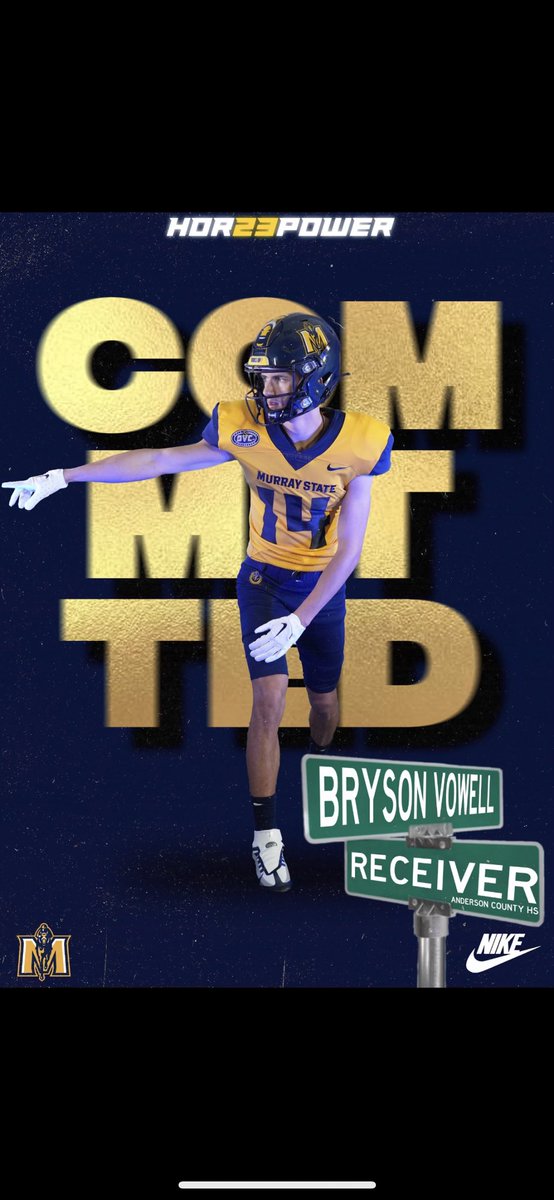 #COMMITTED💙💛<a href="/CoachBHodges/">Ben Hodges</a> <a href="/racersfootball/">Murray State Football</a> @CoachBoykin_ <a href="/ACMav4Life/">ACMavFootball</a> <a href="/acmavrecruiting/">Anderson County Maverick Football Recruiting</a> <a href="/RileyElite3/">Riley Howard III 🇲🇭</a> <a href="/_Elite3/">ELITE 3</a> <a href="/PattonBoy_11/">Quinton Patton</a>