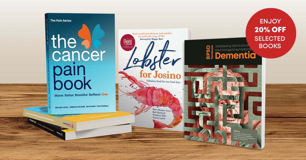 Last chance to get 20% off selected titles at the HammondCare bookshop on topics like faith and #pastoralcare, food and nutrition and designing for #dementia 

Order now: hubs.li/Q01v_fNL0