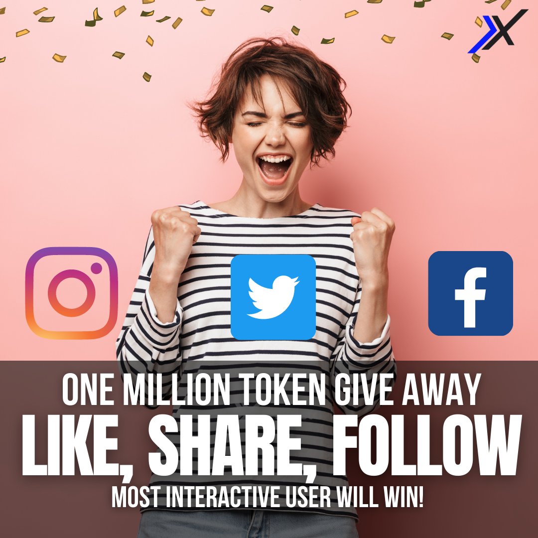 XRPayNet's tweet photo. There are still three lucky people left that can win ONE MILLION XRPAYNET!

LIKE🔥 COMMENT🔥 SHARE🔥 FOLLOW🔥

#xrpaynetgiveaway #xrpaynet #crypto #Cryptonews #cryptocurrencies #cryptoapp #onemilliontokens https://t.co/mfJl8Fewrx