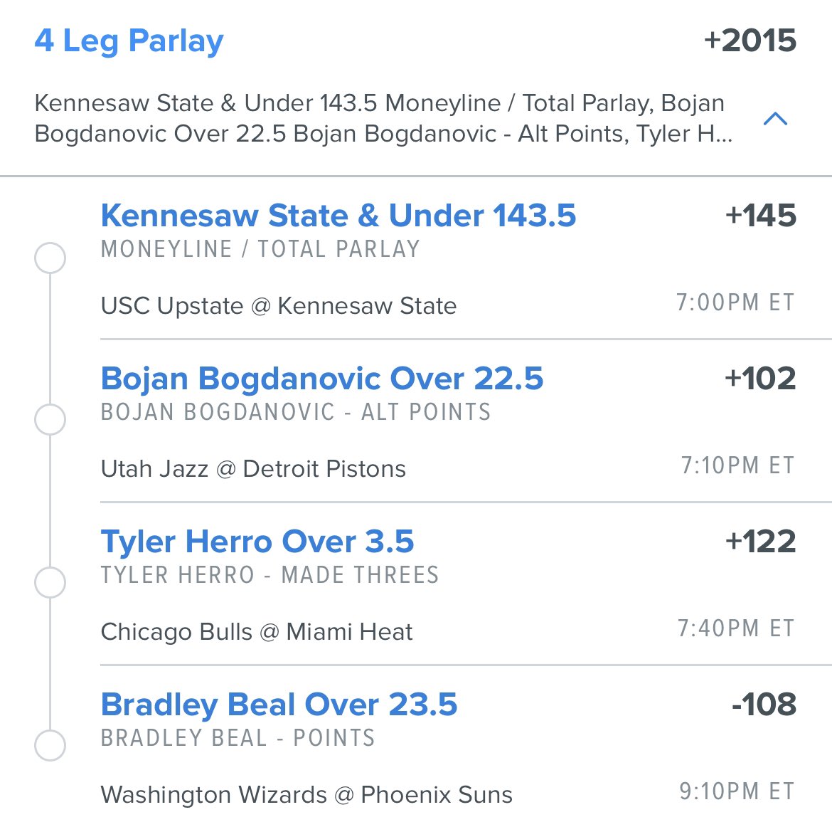 portman7387's tweet photo. Day 3 of the Holiday Special 🎁🌲
@finessethebooks @oznumba2 , and myself put together a NBA/CBB parlay!

If this hits, we’ll be giving away $4,030

$2,015 to randomly selected winners who Like/Retweet this tweet

$2,015 to a charity of our choice
Let’s go!! 🤝💰 https://t.co/5L5G9zDaTQ