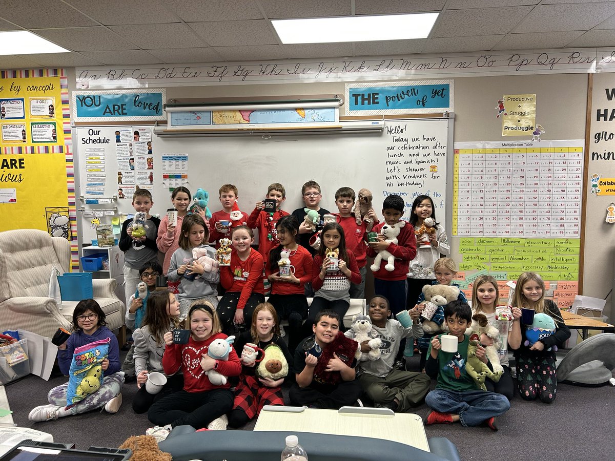 We invited our furry friends to join us for our hot cocoa celebration!  Happy Holidays from Hall’s Heroes! <a href="/MPSAldrich/">Aldrich Elementary</a>