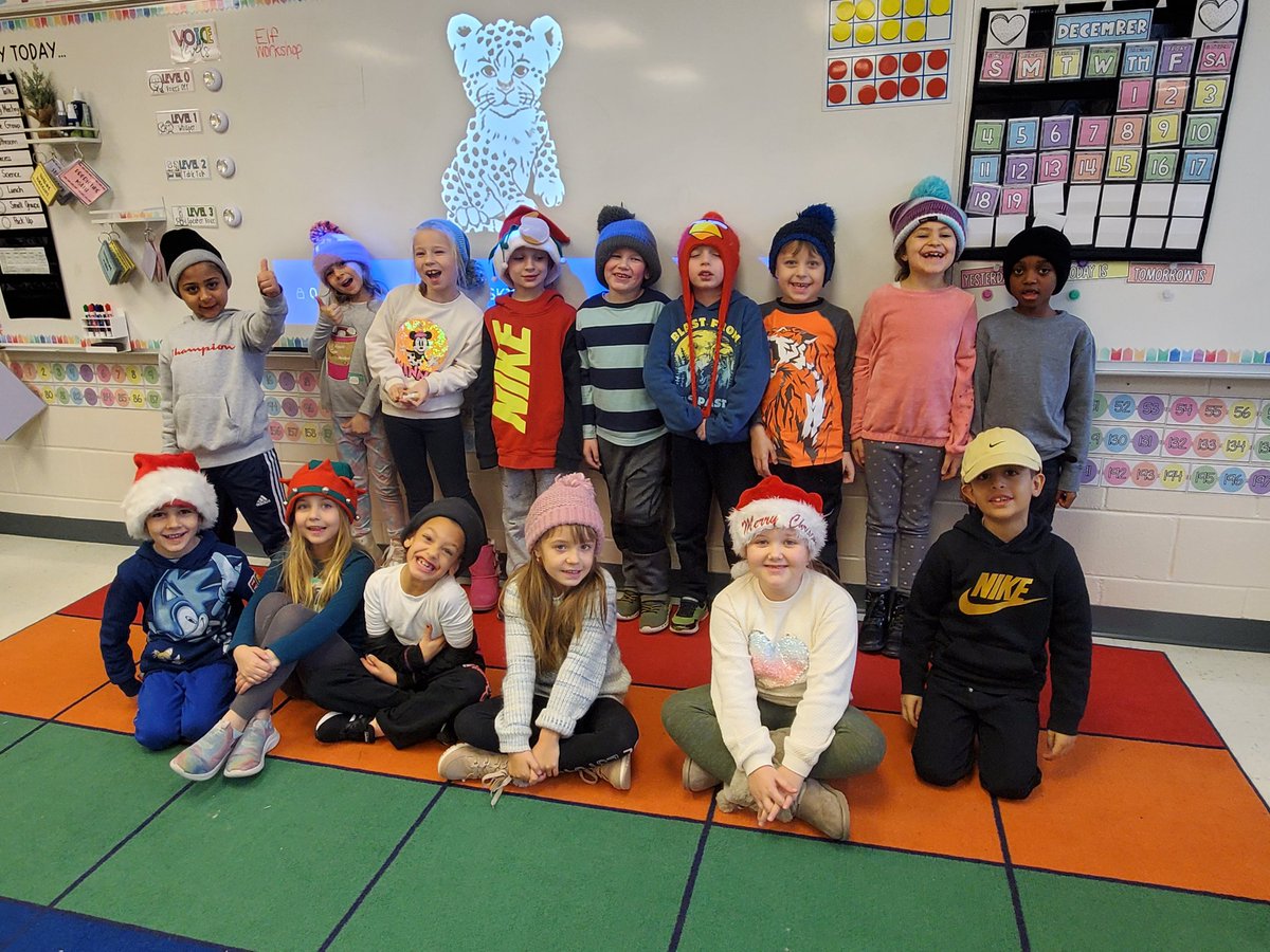 Hats off serious and silly! #sorrickcougars #firstgradelife #SK12Days <a href="/SorrickNPD117/">Sorrick Elementary</a>