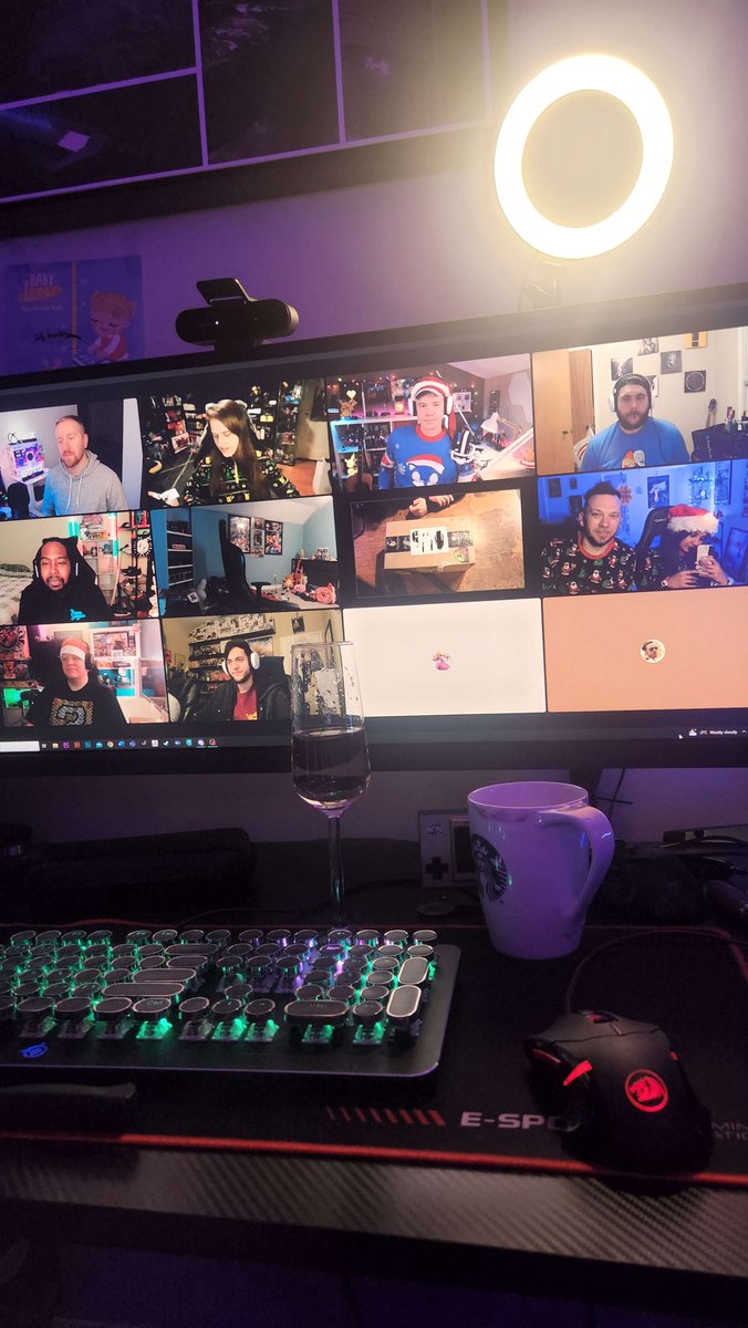 TynologyGaming's tweet photo. I'm so blown away that we organized a 14 person Secret Santa of the fantastic TYCAST panelists this year. Thank you @ToastrDog &amp; @skrillerwolf for setting it all up. Photo by my love @retroarcadeprty 🧡 I cannot wait for 2023! (sorry @MonadoMax I think you were busy dying) https://t.co/MYNl2Z9tgV