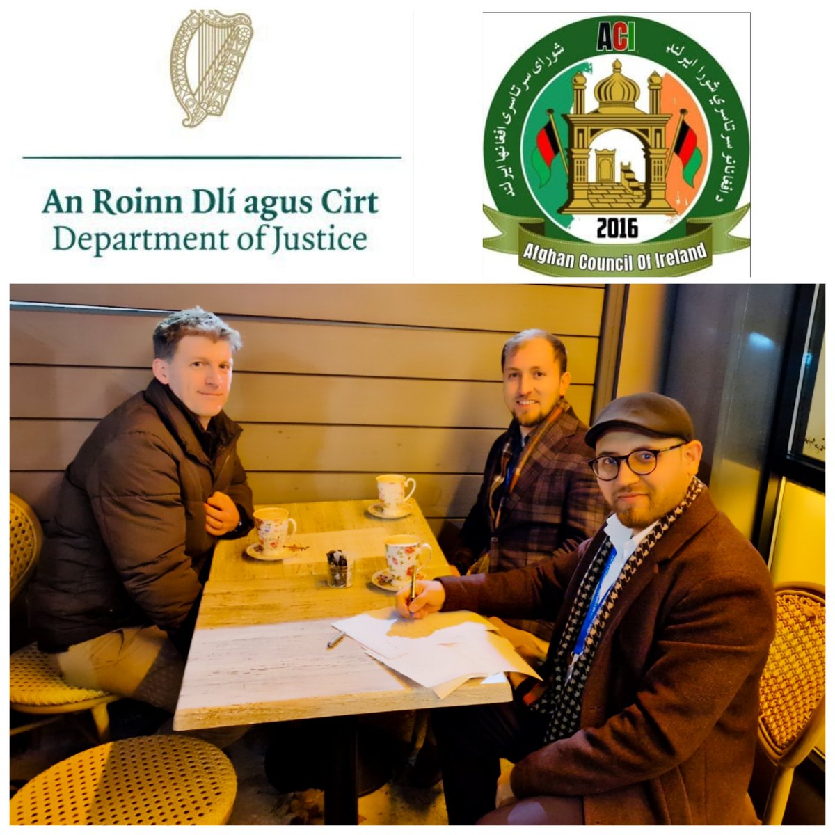 tariq1mustafa's tweet photo. Productive Meeting with The Head of AAP, FRU and Naturalization.
Briefing of this Meeting ll be done in few days via Video Inshallah.
Stay Tunned
#Note:Next Meeting will also be organized in January IA
@AfghanIrish
@DeptJusticeIRL 
@NascIreland 
@refugeecouncil 
@immigrationIRL https://t.co/SN5JGRa3My