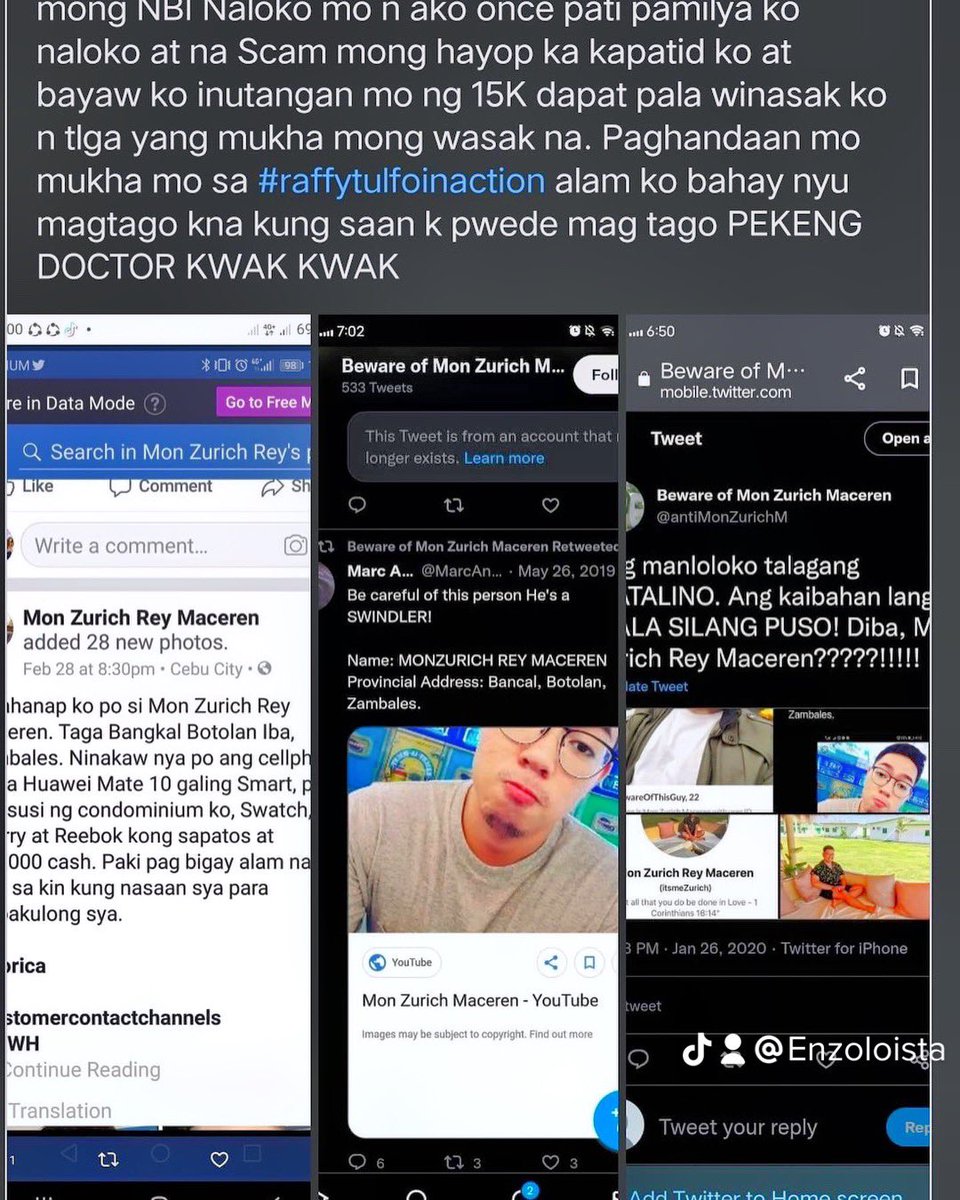 egzoitedBoi's tweet photo. BEWARE OF THIS SCAMMER AND CON ARTIST, A SWINDLER. Mon Zurich Maceren #monzurichmaceren https://t.co/QDiWGBvu4J