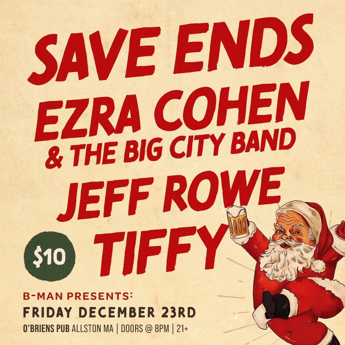Boston! We've got an Xmas Eve Eve party brewing over at our old haunt <a href="/OBriensPub02134/">O'Brien's Pub Presented by Night Star Convenience</a>. Looking forward to this very much