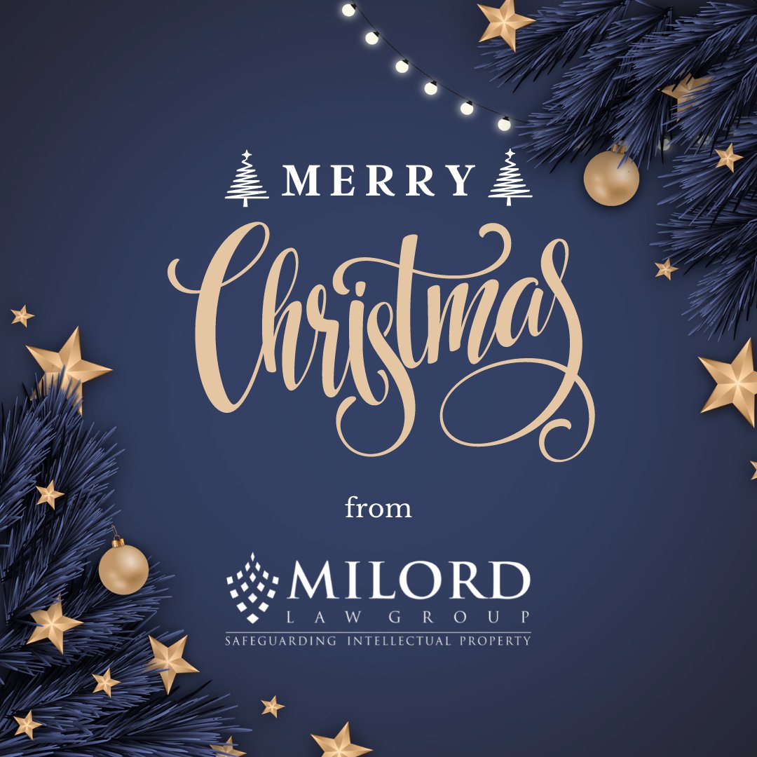 IPLawyersLA's tweet photo. Merry Christmas from all of us at Milord Law Group! This year, grant yourself the gift of Intellectual Property Protection! 🎄🎁📜 https://t.co/4DV026NBkl