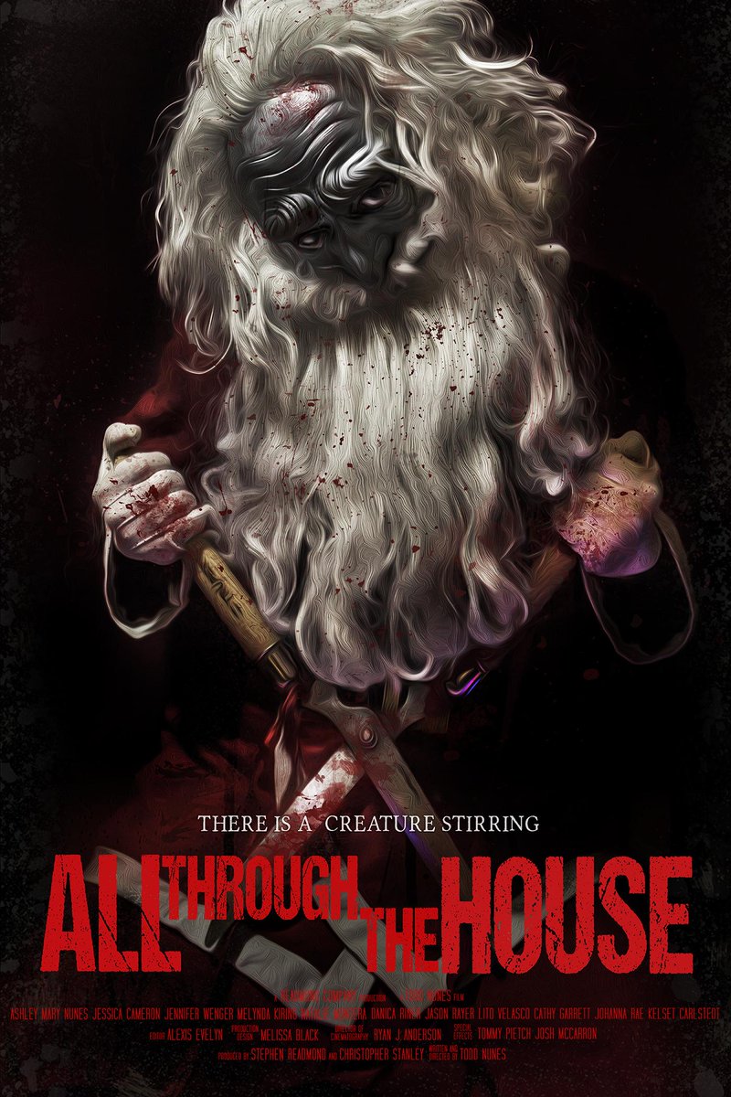 #HorrorMoviesForTheHolidays 

Day 30: All Through The House

A sleazy Christmas themed slasher that I enjoyed despite the incoherent plot &amp; horrible acting that made me wish a killer Santa would cut my dick off. Nudity &amp; kills were plentiful &amp; it played heavy with the red stuff.