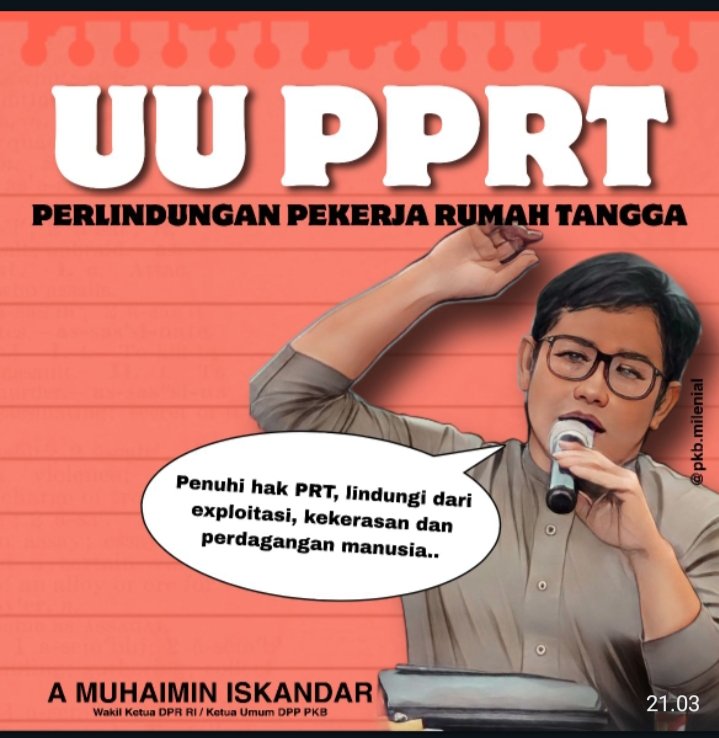 bu_ain's tweet photo. Dengan disahkan RUUPRT sama halnya Melindungi Warga Miskin
#SavePRT
#GusMuahaimin
💪💪 https://t.co/PZiwjgAwPR
