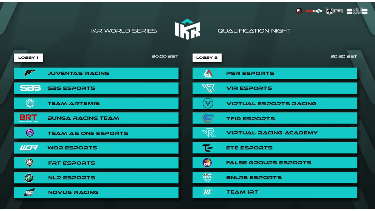IKRLeagueRacing's tweet photo. Announcement 🚨

World Series 🌎 | Teams

As we head into a very exciting 2023 here is a look at the teams that will taking on the challenge too get there teams qualified!

Who will be making it through as we see @PSR_ESPORTS &amp; @Novus_Racing join from Xbox too fight PS! https://t.co/7c0nRBkDzF