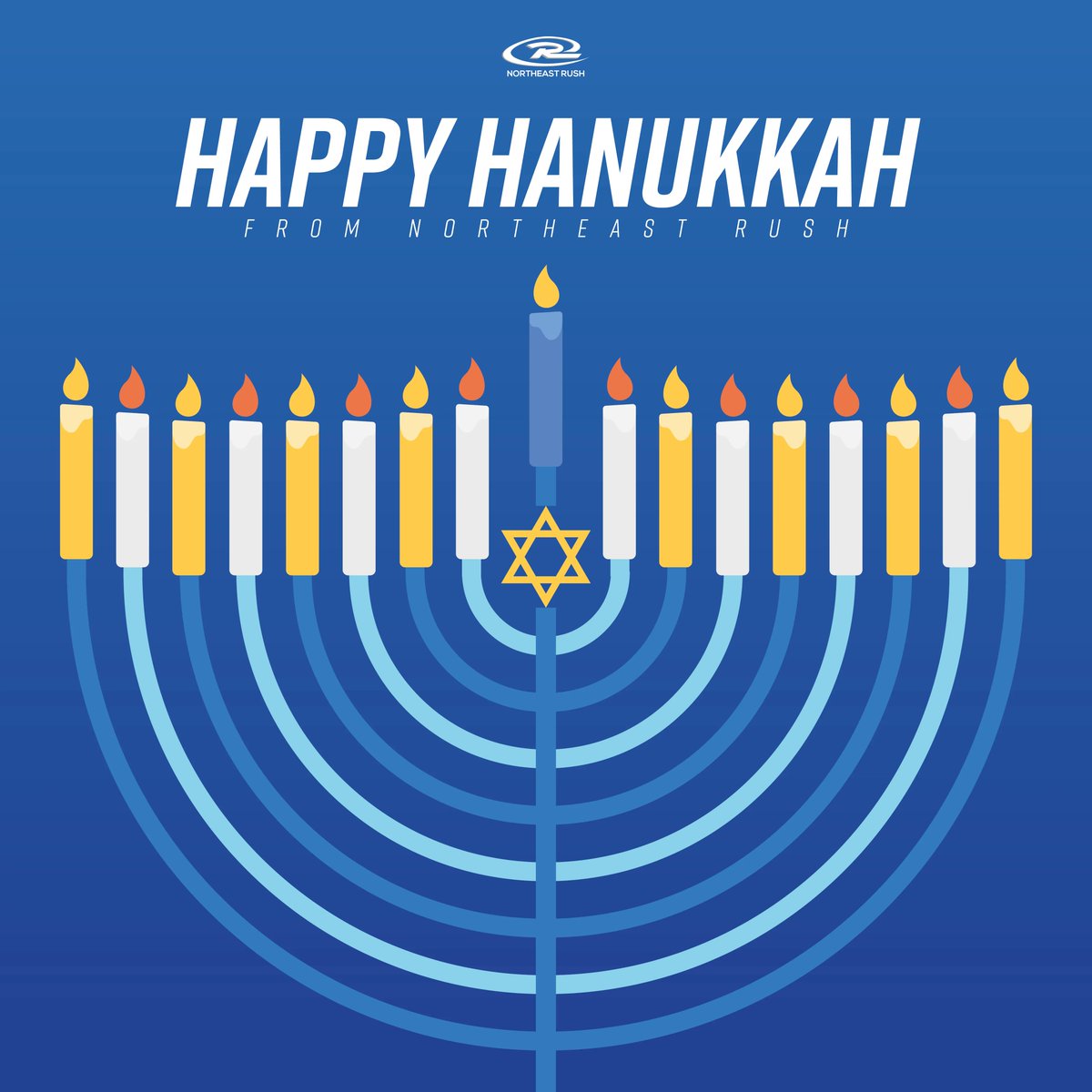 NortheastRush's tweet photo. 🕎 Happy Hanukkah to those celebrating!

#NortheastRush #RushSoccer #RUID #HappyHanukkah https://t.co/sTeRkpYckM