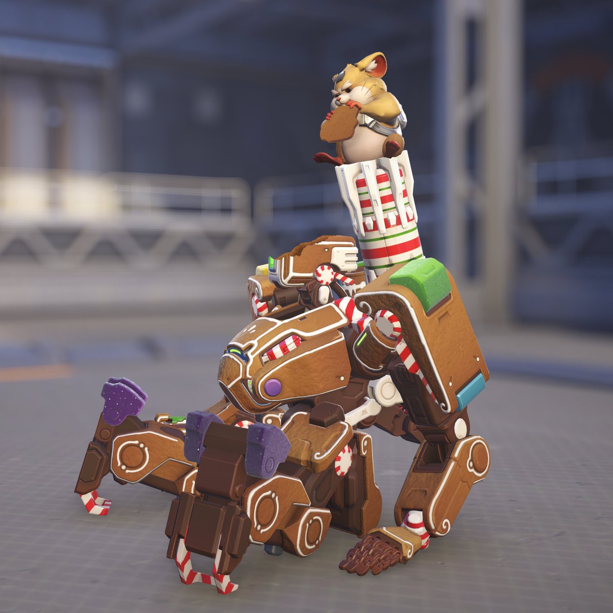 SFShock's tweet photo. Bastion's new gingerbread skin looks- HAMMOND NOOOOOOOOOOOO!!! https://t.co/blv8TEsI3d