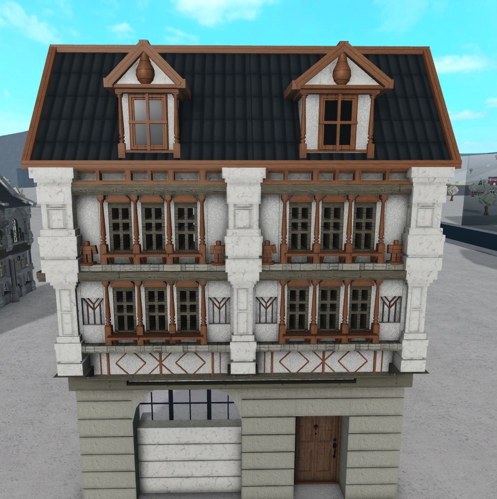 CowcaoRBX's tweet photo. fun medieval house wall. looks pretty good
#bloxburg #welcometobloxburg #bloxburgbuilds
@GreekAmphora @RBX_Coeptus @BloxburgArchive https://t.co/gjWkSKlwbw