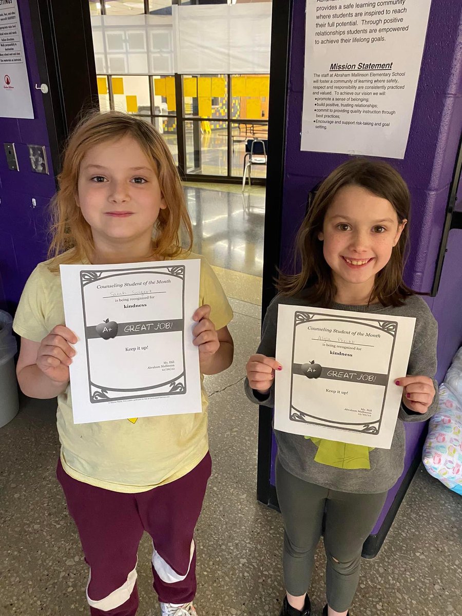 These two cardinals were nominated for their kindness! I’m so glad I get to spend learning time with them!