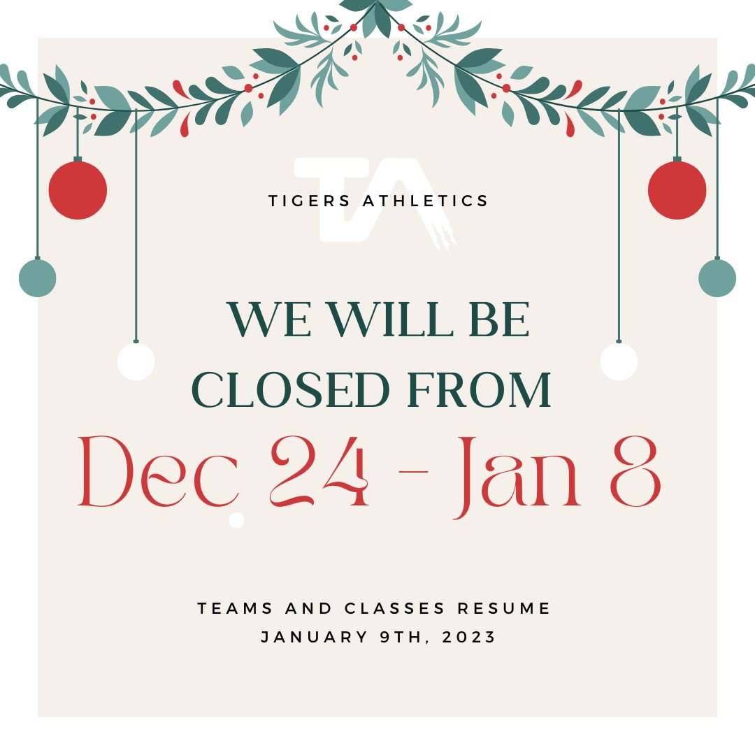 Tiger's Athletics tweet media