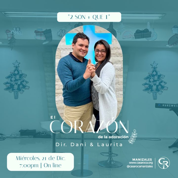 CasaRocaMzl's tweet photo. El costo no es algo a considerar cuando se trata de honrarlo.
| 2 son + que 1 | 🔥 “El corazón de la adoración” | Miércoles, 21 Diciembre 2022 | Dir. Dani & Laurita
#casarocanopara #2022volveraDios #miércoles #adorar #sinconsiderar #corazón #adoración #entregatotal https://t.co/TLO5X2G8AA