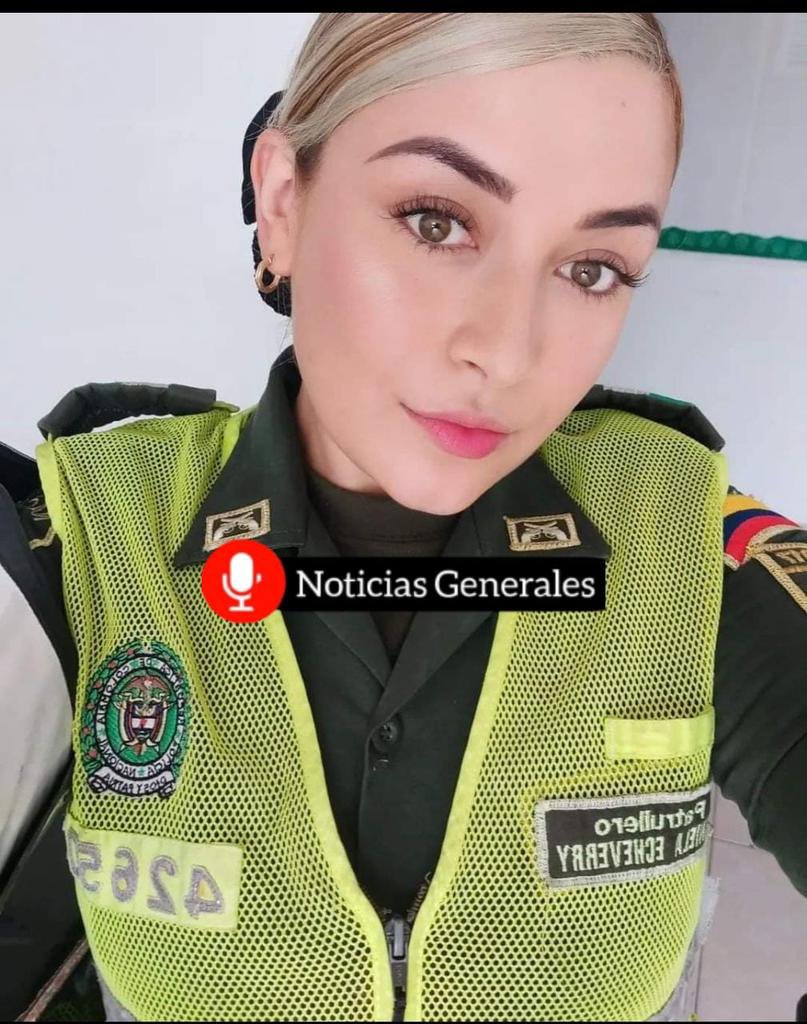 MissPoirot07's tweet photo. La trata de personas es uno de los delitos más atroces; la patrullera Daniela Echeverry era la líder de una banda que traficaba con mujeres. Siguen pensando que es una heroína de la patria? https://t.co/NklGBvTx1u