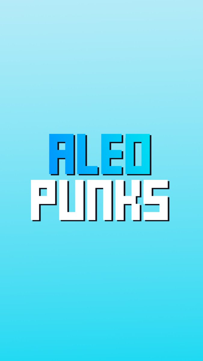 ALEO PUNKS | SOLD OUT tweet media